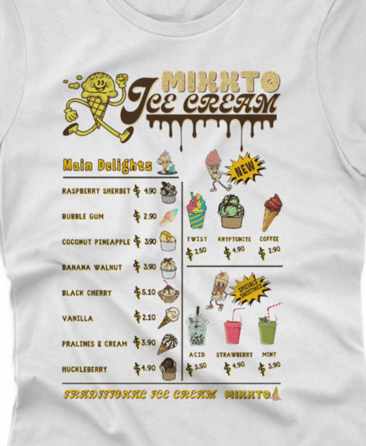 Camiseta Ice Cream - Feminina - Image 6