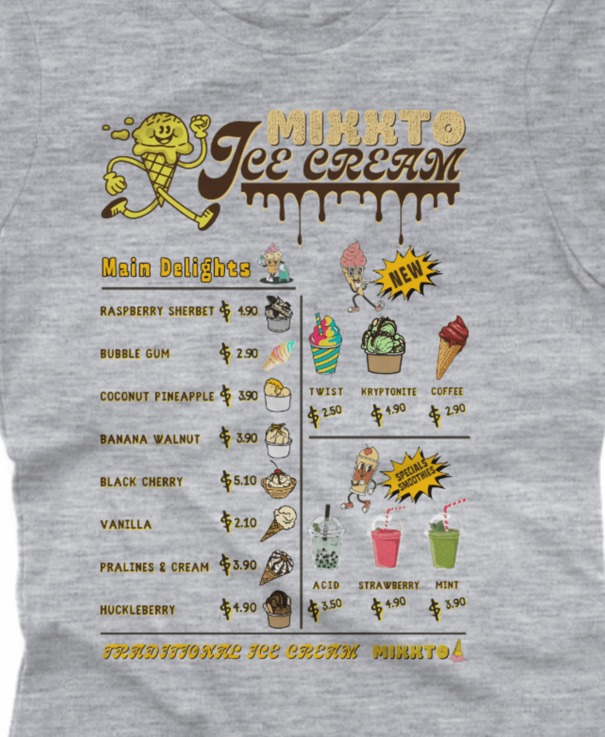 Camiseta Ice Cream - Feminina - Image 9